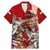 Hungary Family Matching Mermaid Dress and Hawaiian Shirt Crowned with History Guarded by Angels