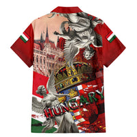 Hungary Family Matching Mermaid Dress and Hawaiian Shirt Crowned with History Guarded by Angels