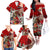 Hungary Family Matching Off The Shoulder Long Sleeve Dress and Hawaiian Shirt Crowned with History Guarded by Angels