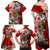 Hungary Family Matching Off Shoulder Maxi Dress and Hawaiian Shirt Crowned with History Guarded by Angels