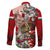 Hungary Family Matching Off Shoulder Maxi Dress and Hawaiian Shirt Crowned with History Guarded by Angels