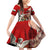 Hungary Family Matching Off Shoulder Short Dress and Hawaiian Shirt Crowned with History Guarded by Angels