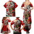 Hungary Family Matching Summer Maxi Dress and Hawaiian Shirt Crowned with History Guarded by Angels