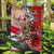 Hungary Garden Flag Crowned with History Guarded by Angels
