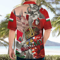 Hungary Hawaiian Shirt Crowned with History Guarded by Angels