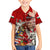 Hungary Kid Hawaiian Shirt Crowned with History Guarded by Angels
