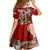 Hungary Kid Short Sleeve Dress Crowned with History Guarded by Angels