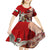 Hungary Kid Short Sleeve Dress Crowned with History Guarded by Angels