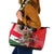 Hungary Leather Tote Bag Crowned with History Guarded by Angels