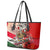 Hungary Leather Tote Bag Crowned with History Guarded by Angels