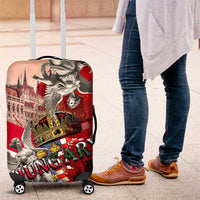 Hungary Luggage Cover Crowned with History Guarded by Angels