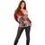 Hungary Off Shoulder Sweater Crowned with History Guarded by Angels