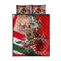 Hungary Quilt Bed Set Crowned with History Guarded by Angels