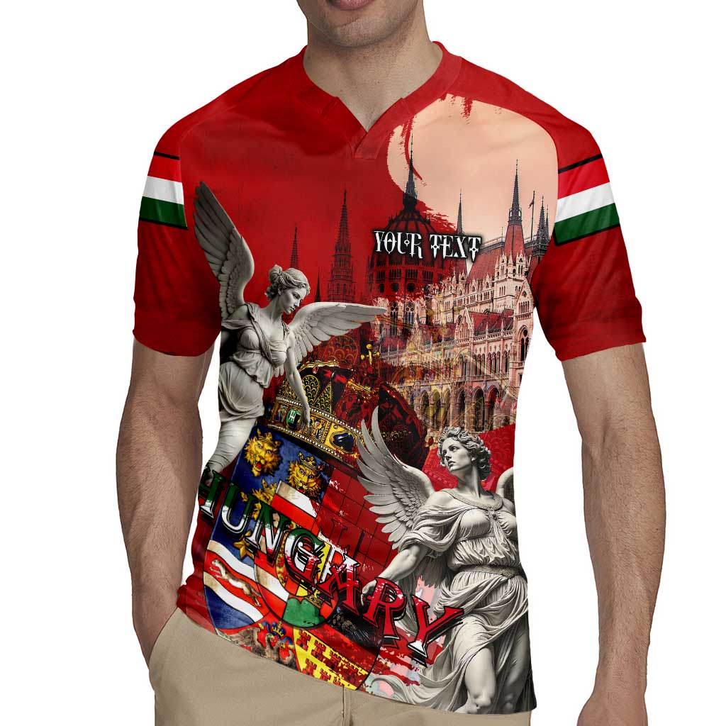 Hungary Rugby Jersey Crowned with History Guarded by Angels