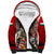 Hungary Sherpa Hoodie Crowned with History Guarded by Angels