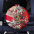 Hungary Spare Tire Cover Crowned with History Guarded by Angels
