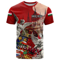 Hungary T Shirt Crowned with History Guarded by Angels