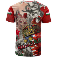 Hungary T Shirt Crowned with History Guarded by Angels