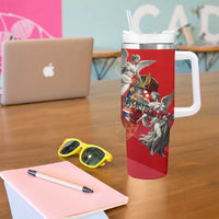 Hungary Tumbler With Handle Crowned with History Guarded by Angels