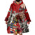 Hungary Wearable Blanket Hoodie Crowned with History Guarded by Angels