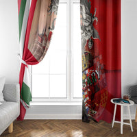 Hungary Window Curtain Crowned with History Guarded by Angels