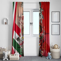 Hungary Window Curtain Crowned with History Guarded by Angels