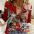Hungary Women Casual Shirt Crowned with History Guarded by Angels