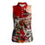 Hungary Women Sleeveless Polo Shirt Crowned with History Guarded by Angels