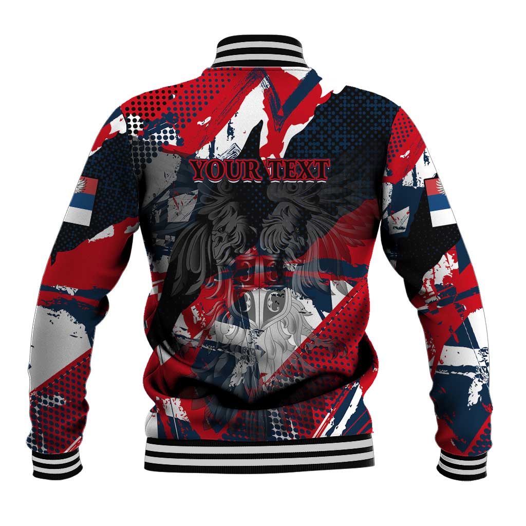 Serbia Baseball Jacket Like the Phoenix – Rising from Ashes with Pride and Power