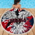 Serbia Beach Blanket Like the Phoenix – Rising from Ashes with Pride and Power