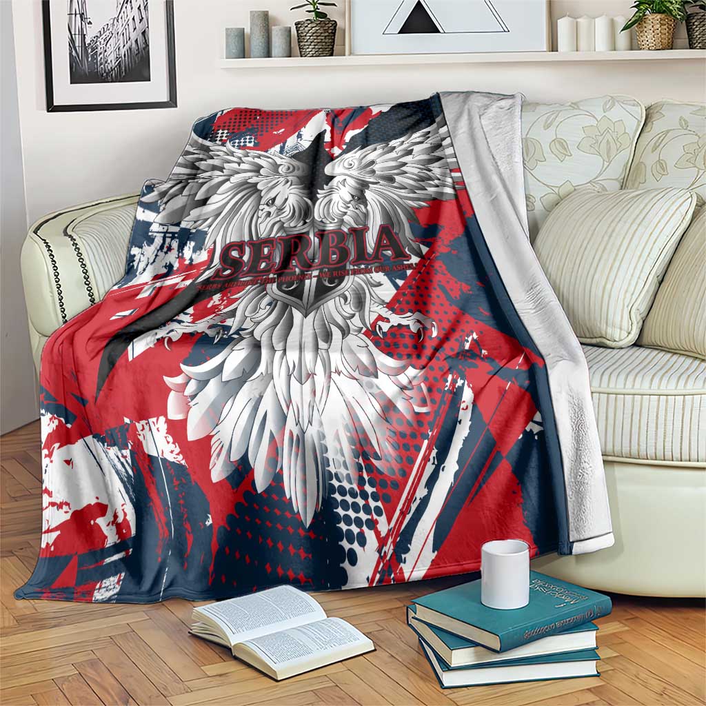 Serbia Blanket Like the Phoenix – Rising from Ashes with Pride and Power