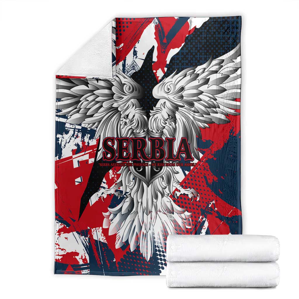 Serbia Blanket Like the Phoenix – Rising from Ashes with Pride and Power