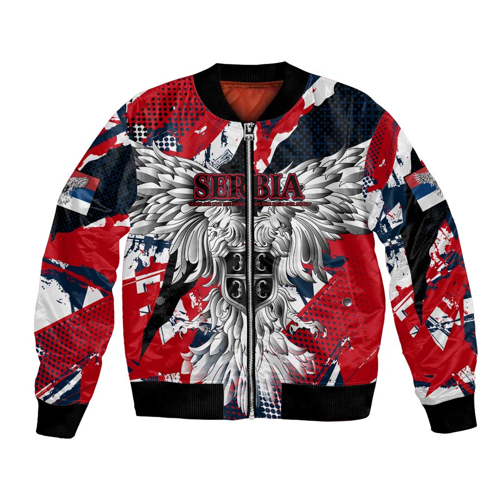 Serbia Bomber Jacket Like the Phoenix – Rising from Ashes with Pride and Power