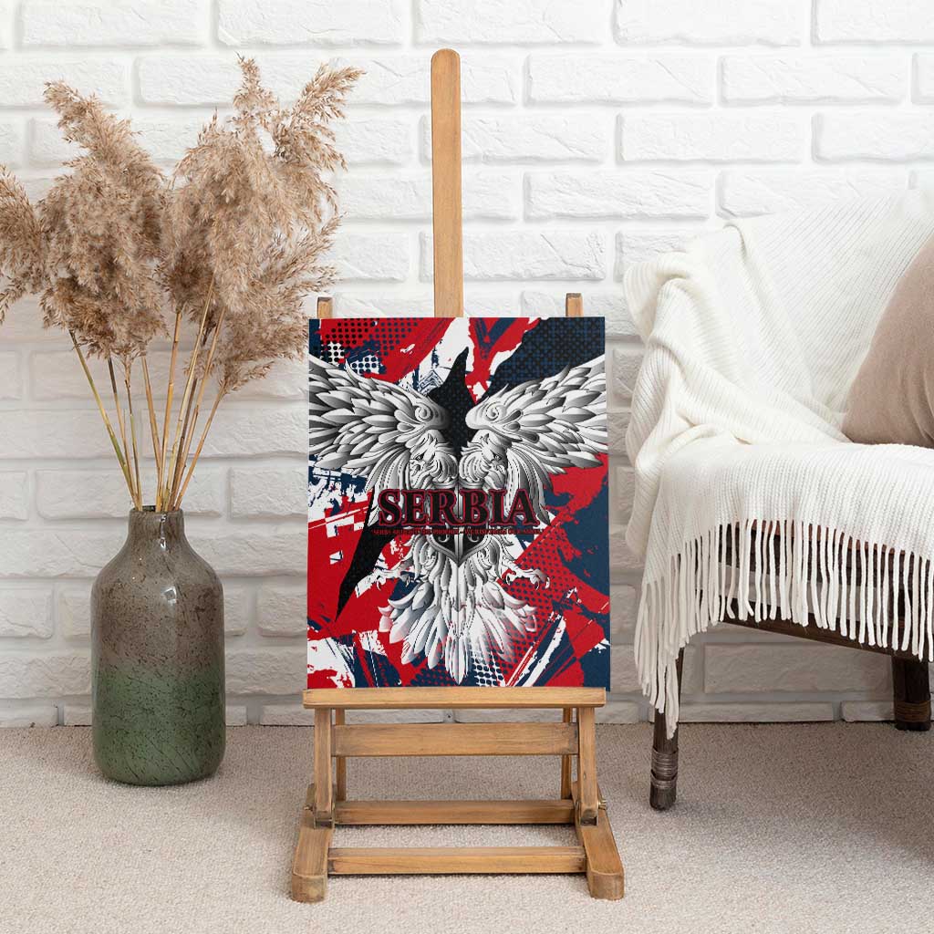 Serbia Canvas Wall Art Like the Phoenix – Rising from Ashes with Pride and Power