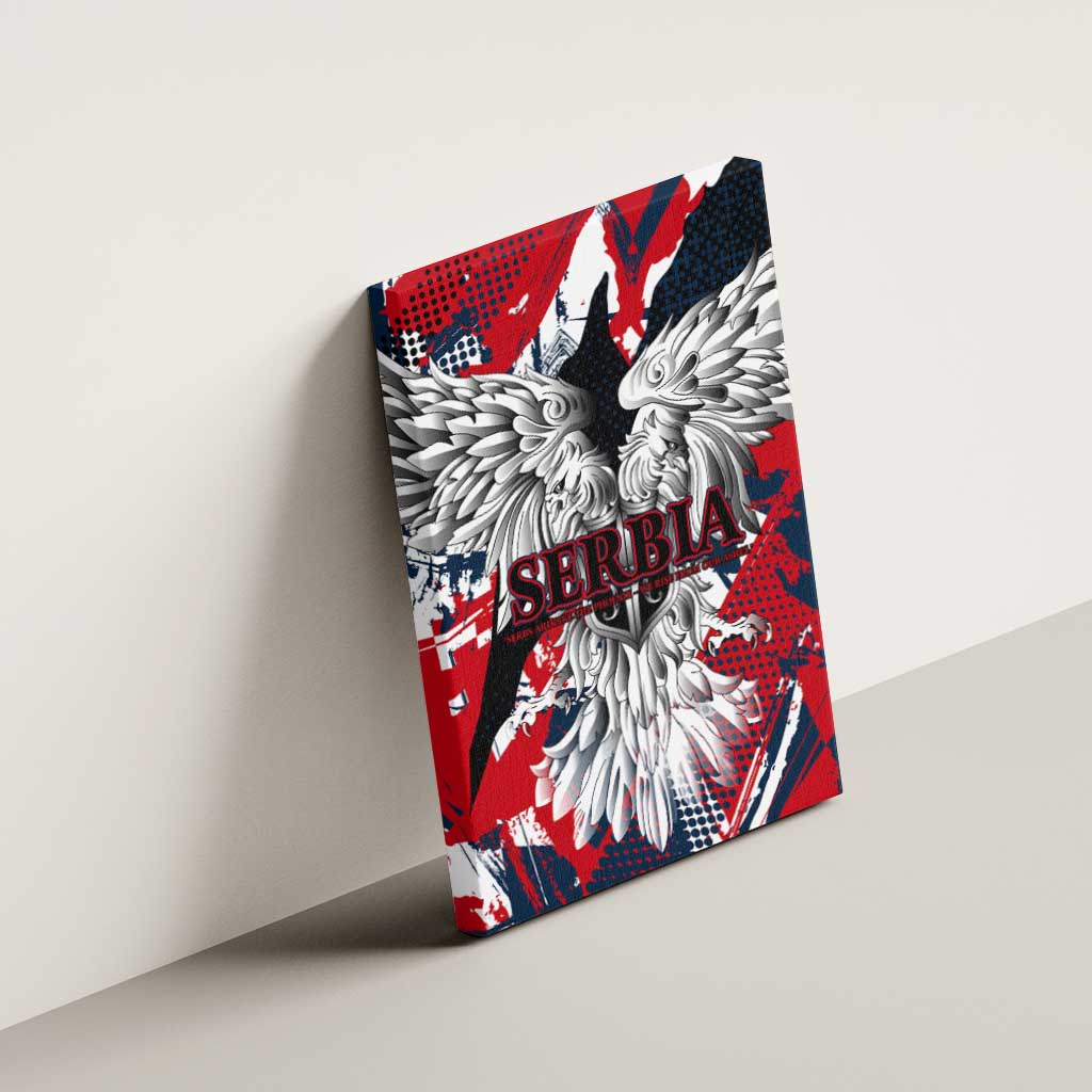 Serbia Canvas Wall Art Like the Phoenix – Rising from Ashes with Pride and Power