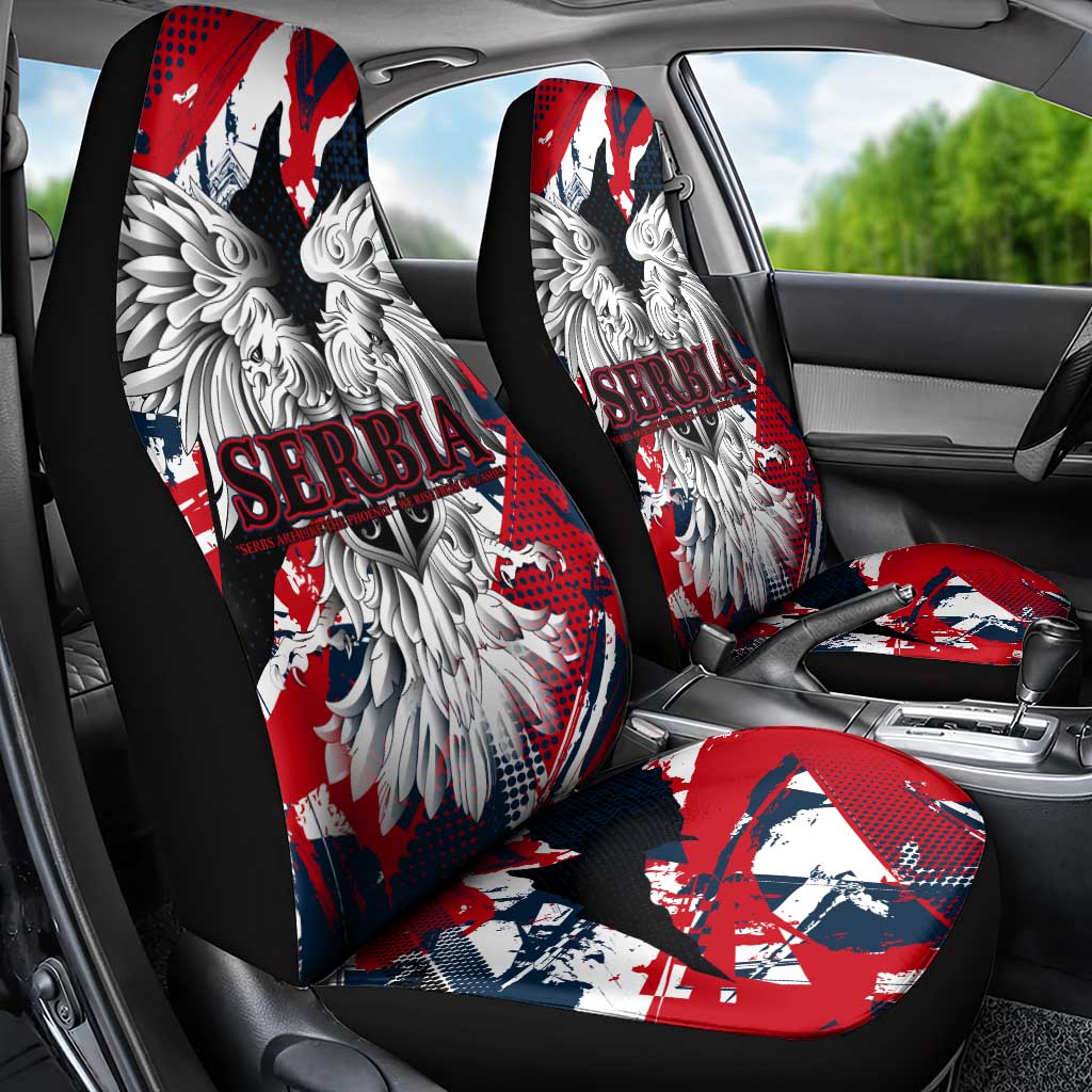 Serbia Car Seat Cover Like the Phoenix – Rising from Ashes with Pride and Power