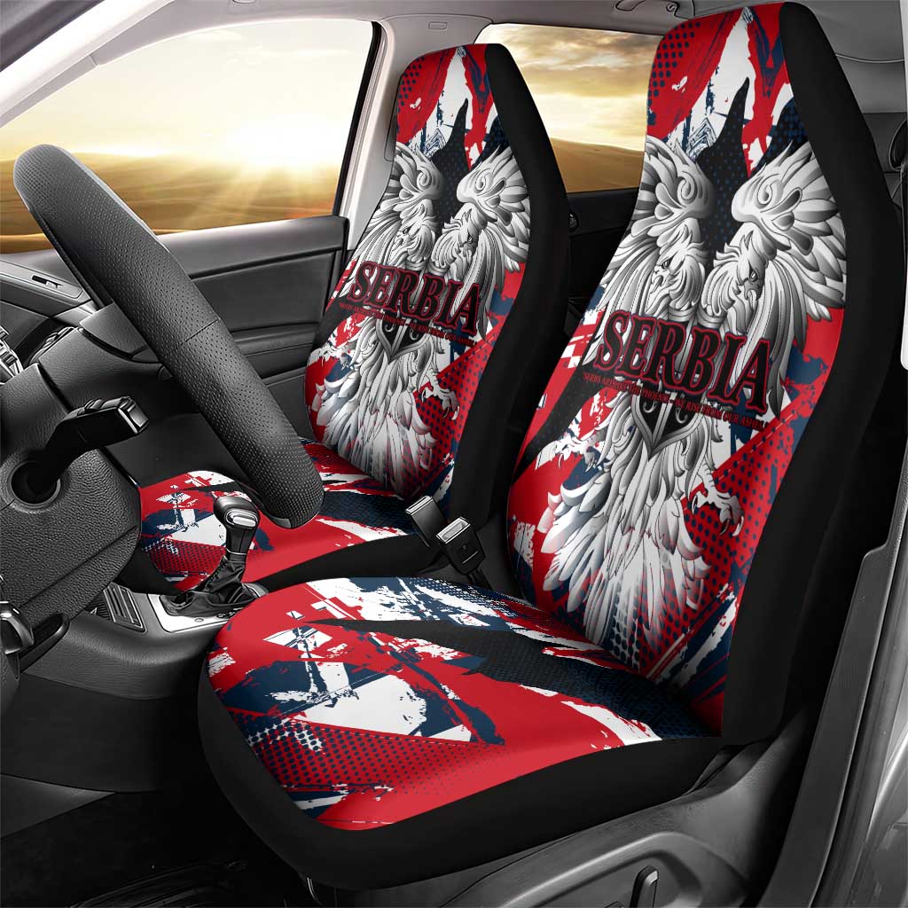 Serbia Car Seat Cover Like the Phoenix – Rising from Ashes with Pride and Power