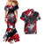 Serbia Couples Matching Mermaid Dress and Hawaiian Shirt Like the Phoenix – Rising from Ashes with Pride and Power
