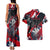 Serbia Couples Matching Tank Maxi Dress and Hawaiian Shirt Like the Phoenix – Rising from Ashes with Pride and Power
