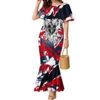 Serbia Family Matching Mermaid Dress and Hawaiian Shirt Like the Phoenix – Rising from Ashes with Pride and Power