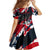 Serbia Family Matching Off Shoulder Maxi Dress and Hawaiian Shirt Like the Phoenix – Rising from Ashes with Pride and Power