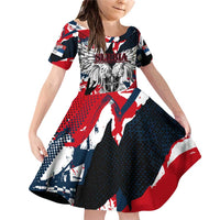 Serbia Family Matching Off Shoulder Short Dress and Hawaiian Shirt Like the Phoenix – Rising from Ashes with Pride and Power