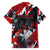 Serbia Family Matching Off Shoulder Short Dress and Hawaiian Shirt Like the Phoenix – Rising from Ashes with Pride and Power