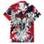 Serbia Family Matching Puletasi and Hawaiian Shirt Like the Phoenix – Rising from Ashes with Pride and Power