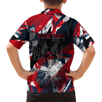 Serbia Family Matching Short Sleeve Bodycon Dress and Hawaiian Shirt Like the Phoenix – Rising from Ashes with Pride and Power