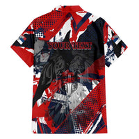 Serbia Family Matching Short Sleeve Bodycon Dress and Hawaiian Shirt Like the Phoenix – Rising from Ashes with Pride and Power