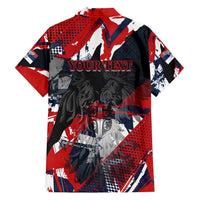 Serbia Family Matching Tank Maxi Dress and Hawaiian Shirt Like the Phoenix – Rising from Ashes with Pride and Power