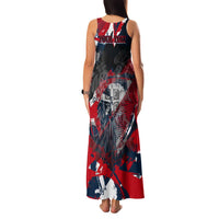 Serbia Family Matching Tank Maxi Dress and Hawaiian Shirt Like the Phoenix – Rising from Ashes with Pride and Power