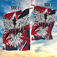 Serbia Garden Flag Like the Phoenix – Rising from Ashes with Pride and Power