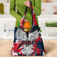 Serbia Grocery Bag Like the Phoenix – Rising from Ashes with Pride and Power
